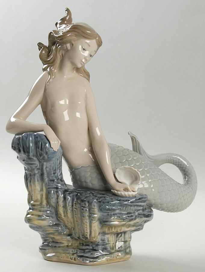 Fantasy & Legends Pearl Mermaid - Boxed by Lladro-1