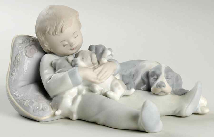 Children with Animals Sweet Dreams - No Box by Lladro-1