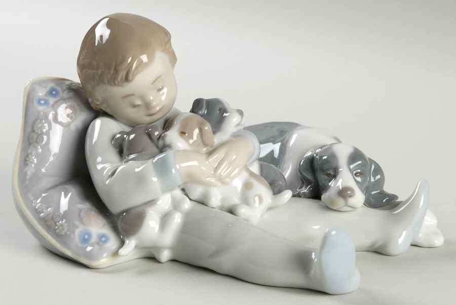 Children with Animals Sweet Dreams - Boxed by Lladro-1