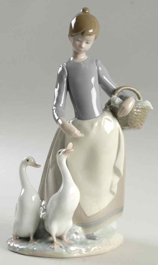 Children with Animals On The Farm - No Box by Lladro-1