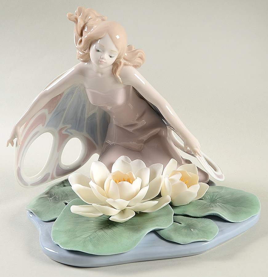 Lilypad Girls Wings Of Fantasy - Boxed by Lladro-1