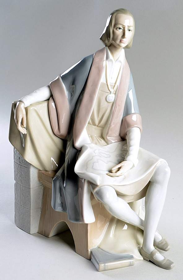 Lladro Bookends Columbus - No Box by Lladro-1