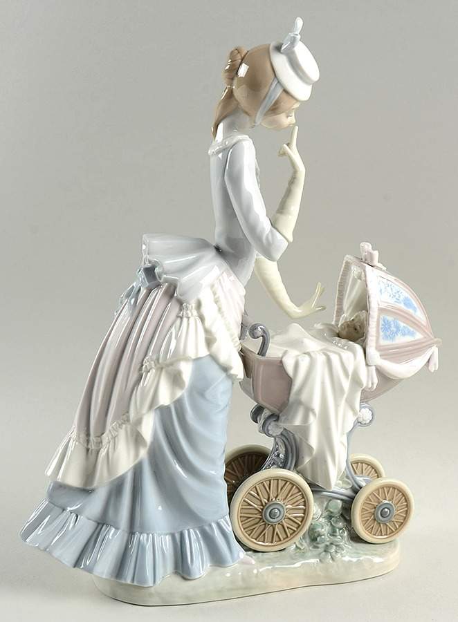 Women and Children Baby's Outing - Boxed by Lladro-1