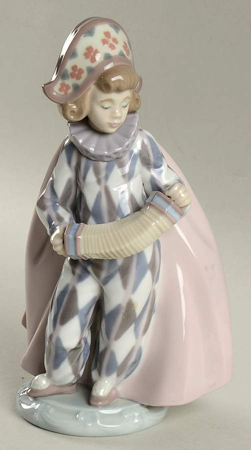 Commedia Dell'Arte Concertina - No Box by Lladro-1