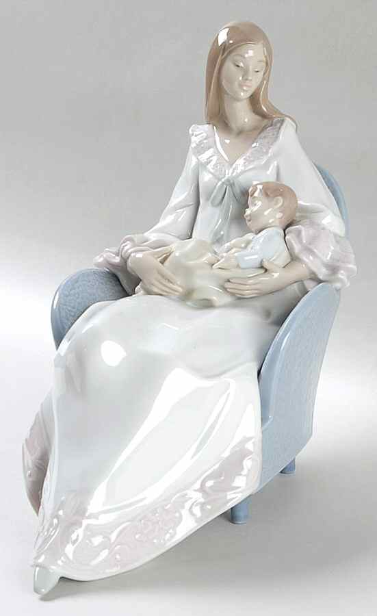 Women and Children My Little Treasure - Boxed by Lladro-1