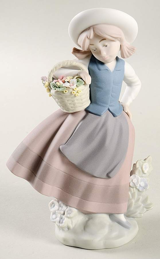 Children with Flowers Sweet Scent - Boxed by Lladro-1