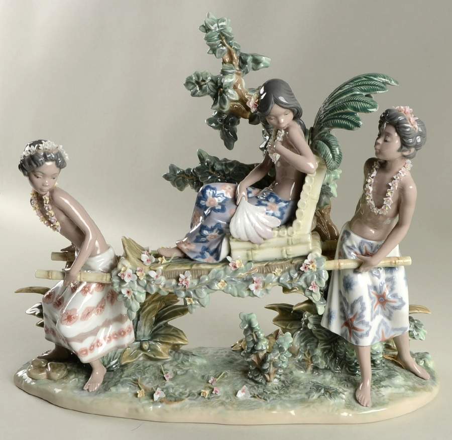 Tropical Hawaiian Festival - Boxed by Lladro-1