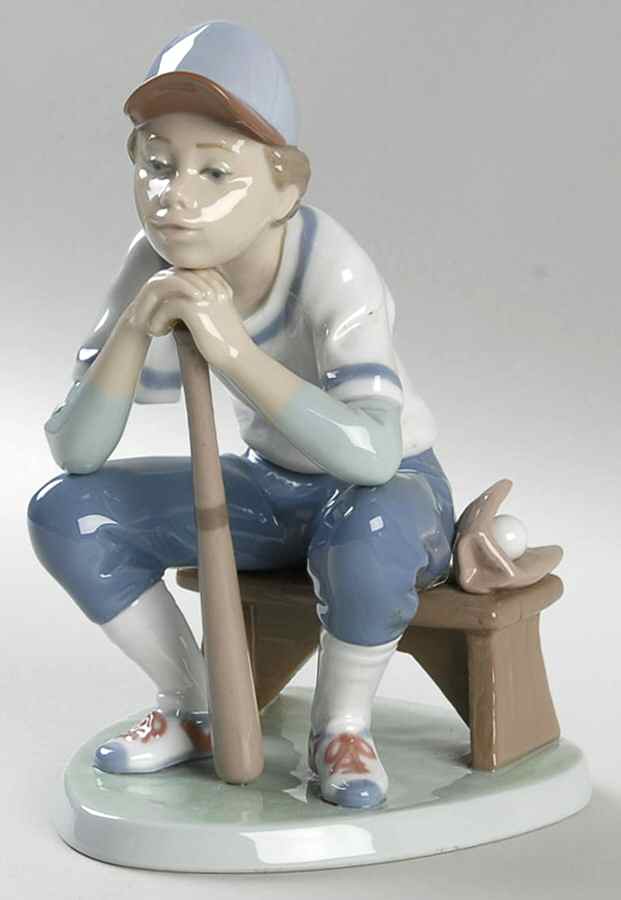 Sports Baseball Player - Boxed by Lladro-1