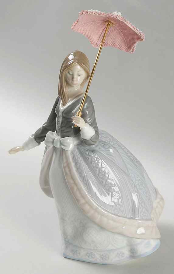 Girls with Parasols Angela - Boxed by Lladro-1
