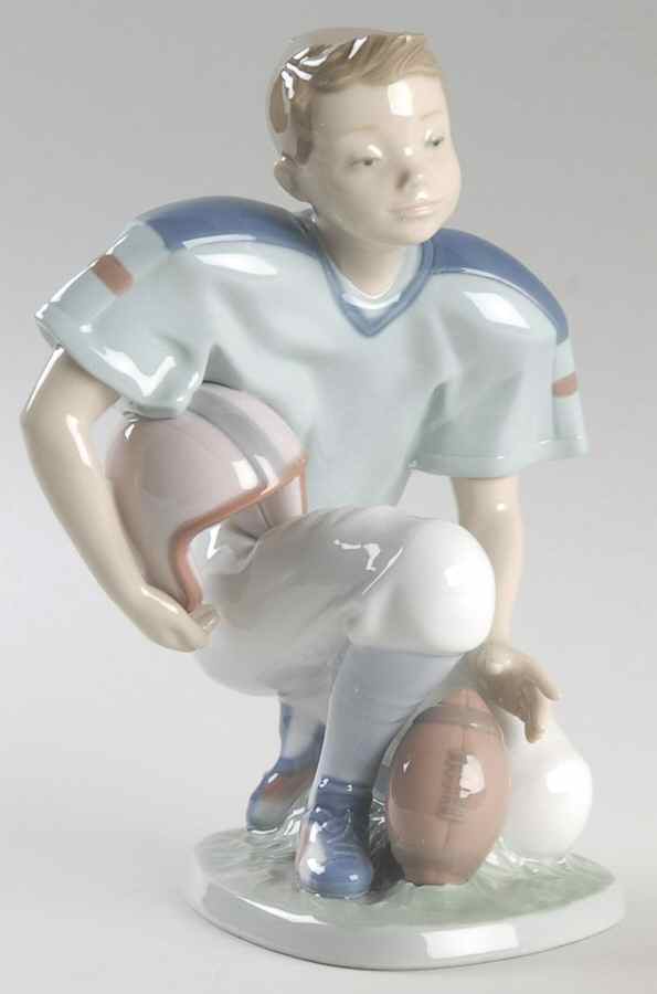 Sports Football Player - Boxed by Lladro-1
