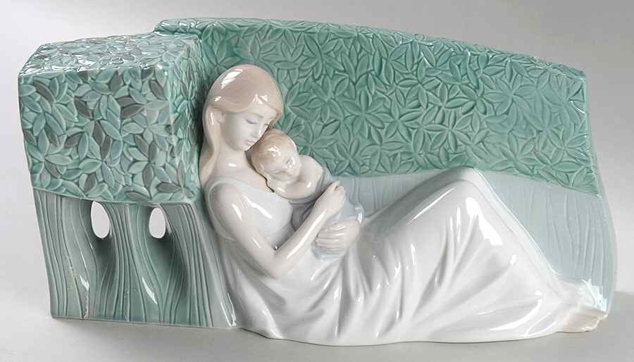 Women and Children A Tender Caress - Boxed by Lladro-1