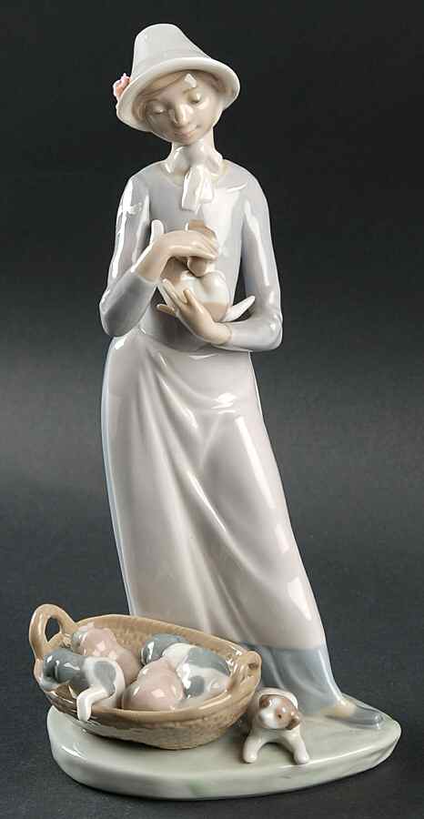 Women with Dogs My Puppies - Boxed by Lladro-1