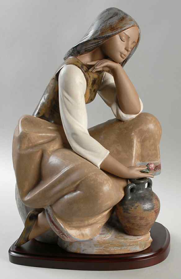 Women Working Classic Water Carrier - No Box by Lladro-1