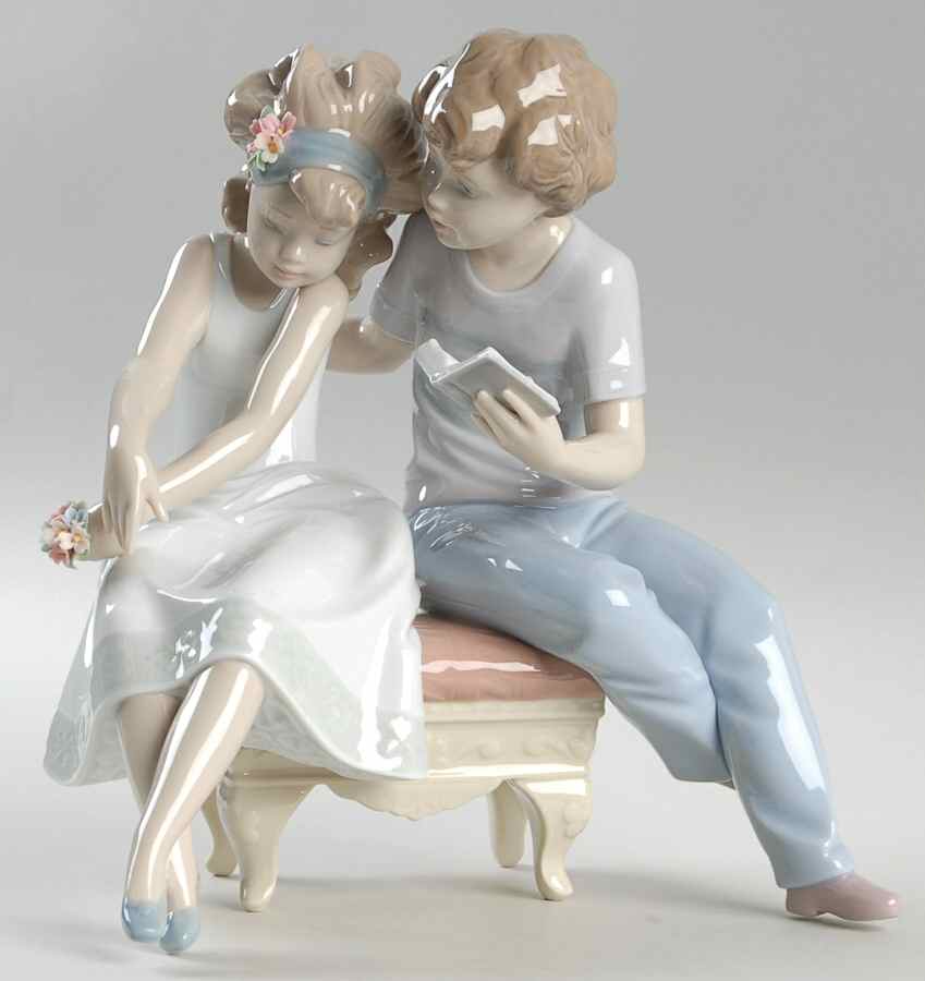 Romance (Couples) A Poem For My Girl - Boxed by Lladro-1