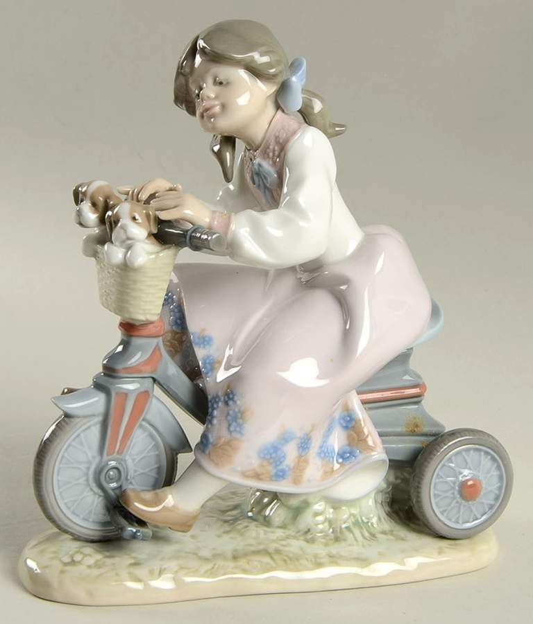 Children with Animals Traveling In Style - No Box by Lladro-1
