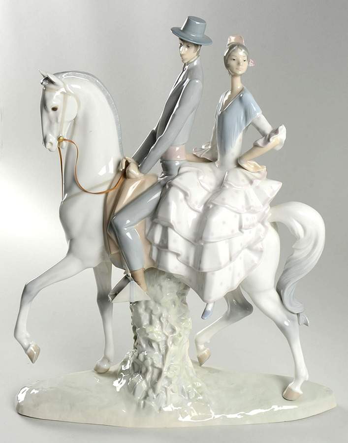 Spanish Traditions Andalusians Group - No Box by Lladro-1