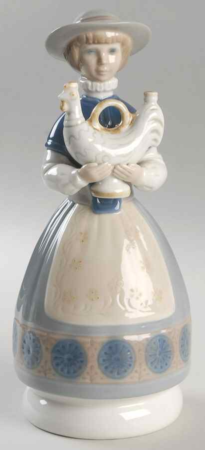 European Girl Offering Ceramic - Boxed by Lladro-1
