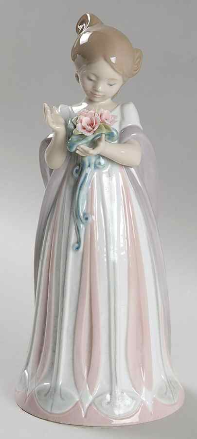 Children with Flowers Bundle Of Blossoms - Boxed by Lladro-1