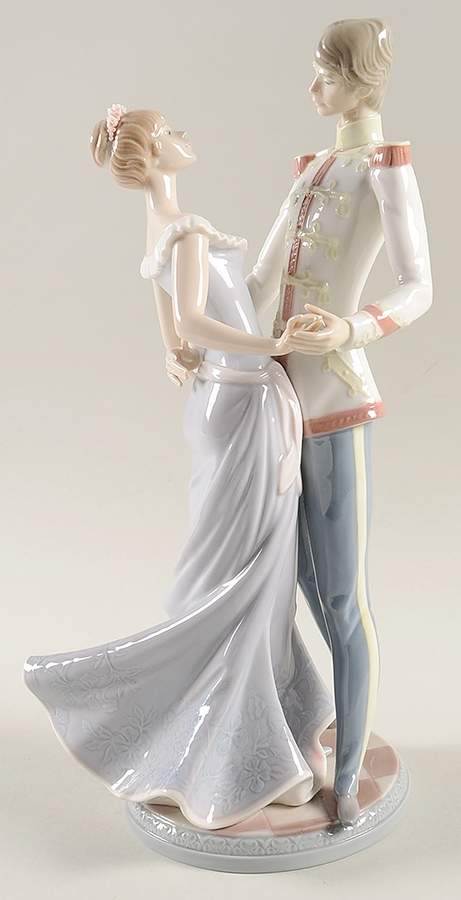 Romance (Couples) At The Ball - With Box by Lladro-1