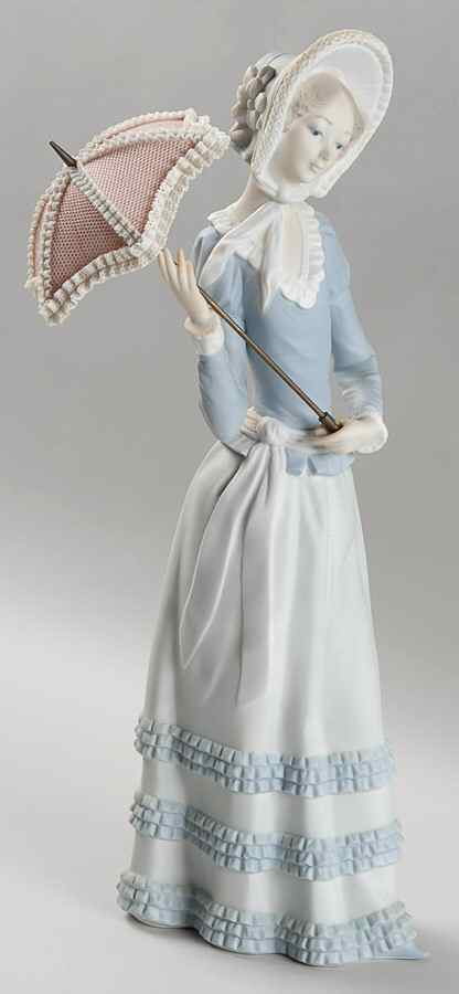 Ladies with Parasols Aranjuez Little Lady - Boxed by Lladro-1