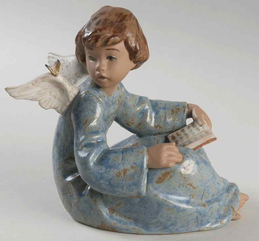 Angels and Cherubs Angel And Friend - No Box by Lladro-1