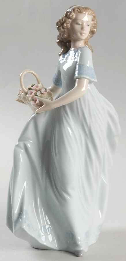 Women with Baskets Spring Enchantment - Boxed by Lladro-1