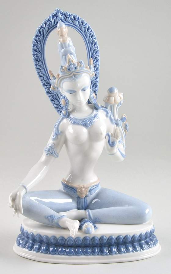 Eastern Religion Hindu Goddess - Boxed by Lladro-1