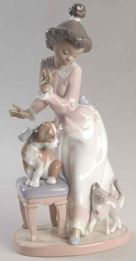Children with Animals My Turn - No Box by Lladro-1