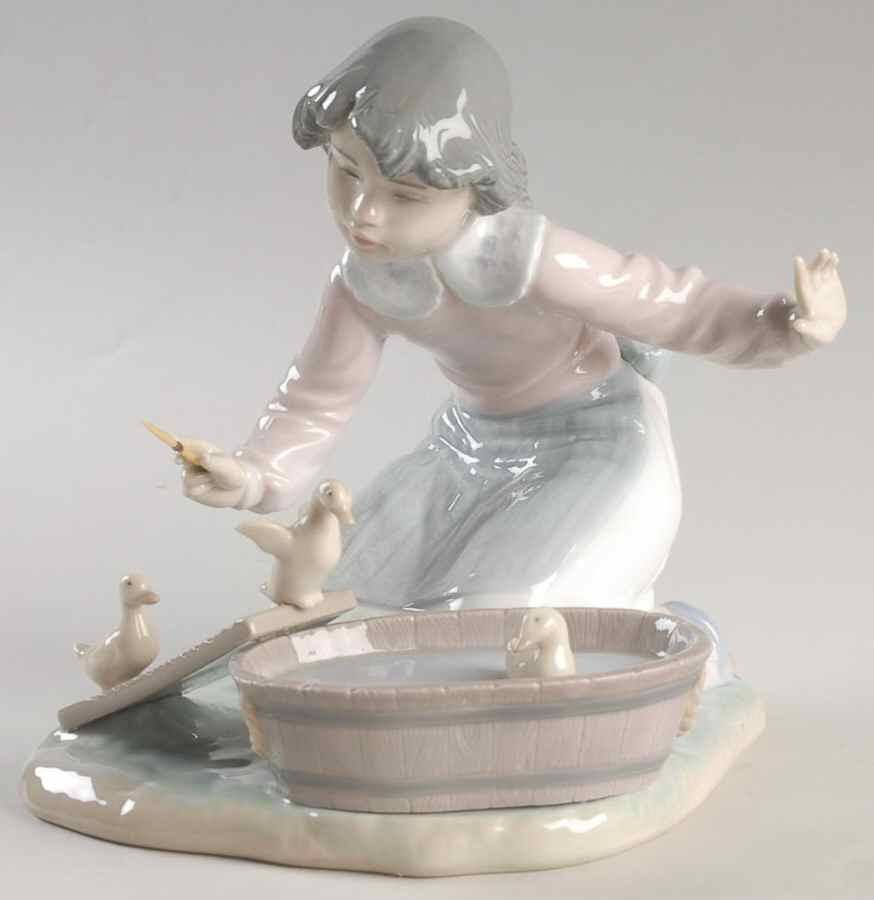 Children with Animals It's Your Turn - Boxed by Lladro-1
