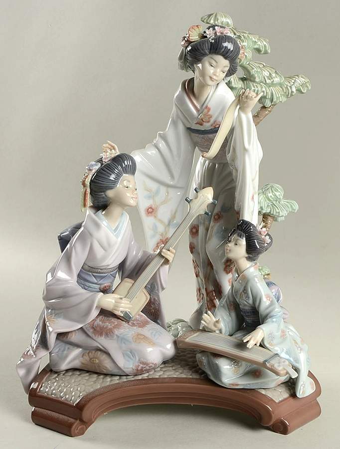 Musical Oriental Music - Boxed by Lladro-1