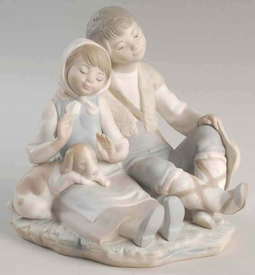 Children with Animals Friendship - No Box by Lladro-1