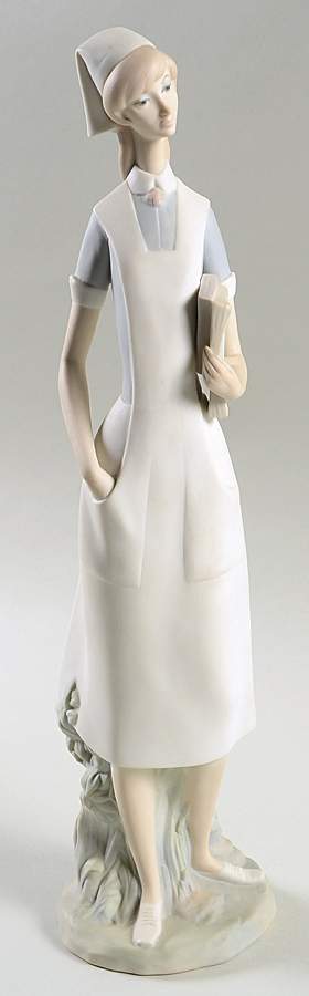 Professionals Nurse (Reduced Size) - No Box by Lladro-1