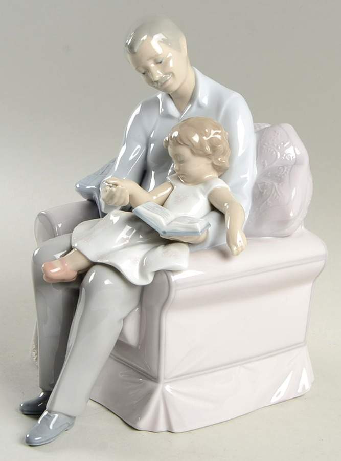 My Family Album Collection Grandfather's Stories  - Boxed by Lladro-1