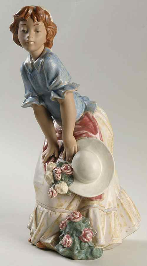 Children with Flowers Maiden - Boxed by Lladro-1