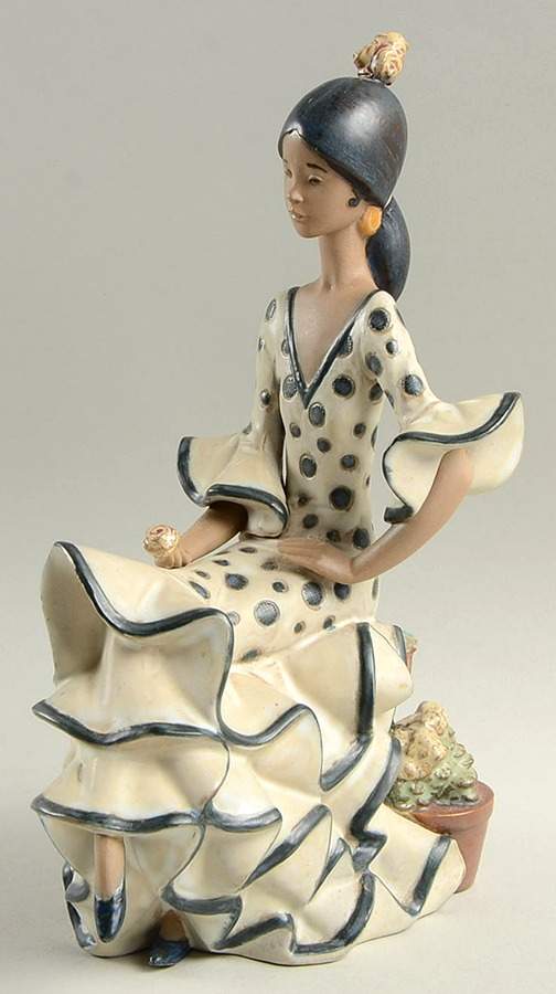 Spanish Traditions Spanish/Andalusian Dancer - Boxed by Lladro-1