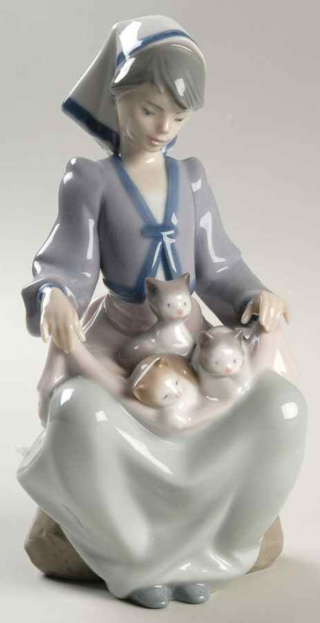 Children with Animals Lap Full Of Love - Boxed by Lladro-1