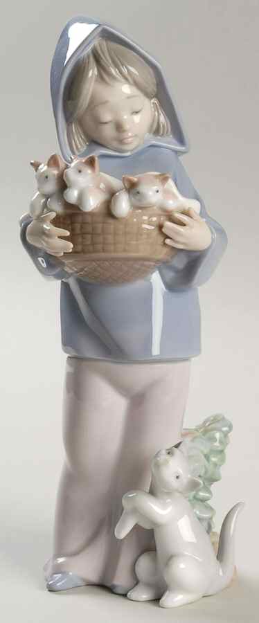 Children with Animals Mother's Little Helper - No Box by Lladro-1