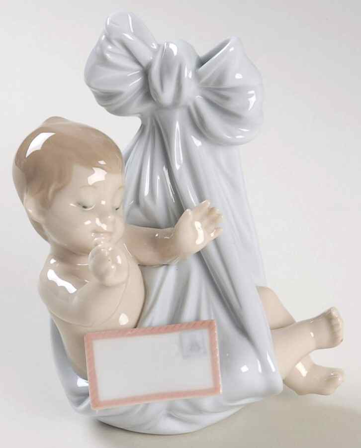 Babies and Toddlers Heaven's Gift (Boy/Blank Card) - Boxed by Lladro-1