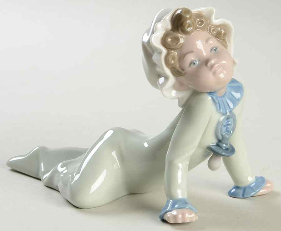 Baby Group Baby On The Floor Crawling - Boxed by Lladro-1