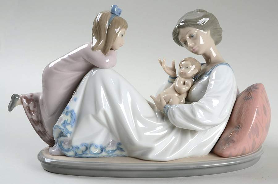 Women and Children Latest Addition - Boxed by Lladro-1