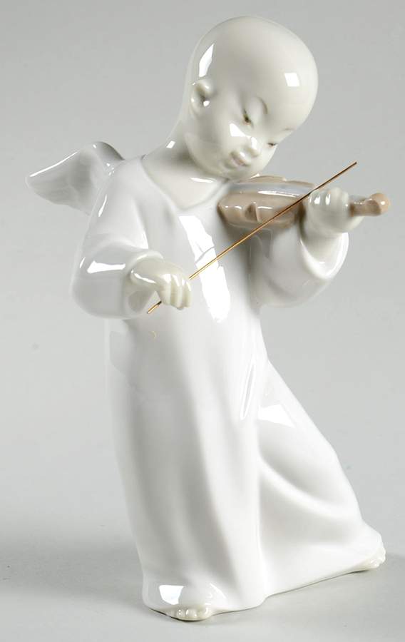 Little Angels in White Chinese Angel - No Box by Lladro-1