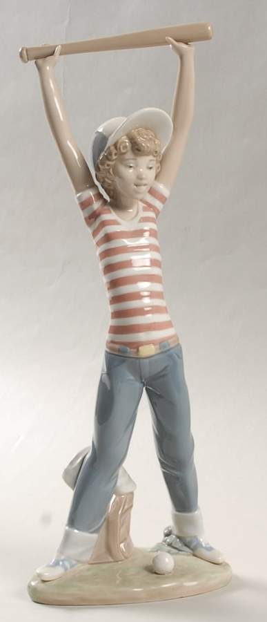 Sports Little Leaguer Exercise - Boxed by Lladro-1