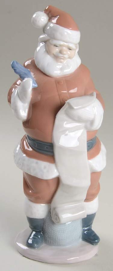 Santas Santa's List - No Box by Lladro-1