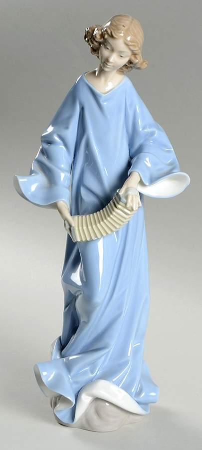 Angels and Cherubs Angel With Accordion - No Box by Lladro-1