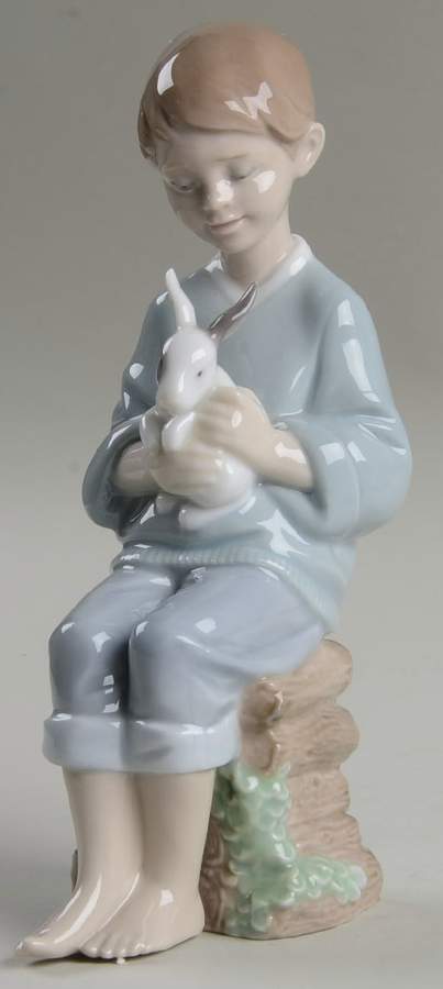 Children with Animals Every Bunny Needs Somebody - Boxed by Lladro-1
