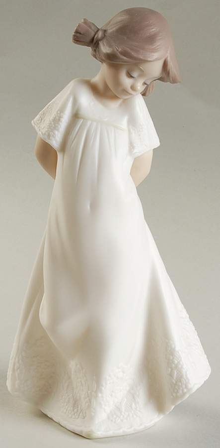 Golden Memories Acting Coy - Boxed by Lladro-1