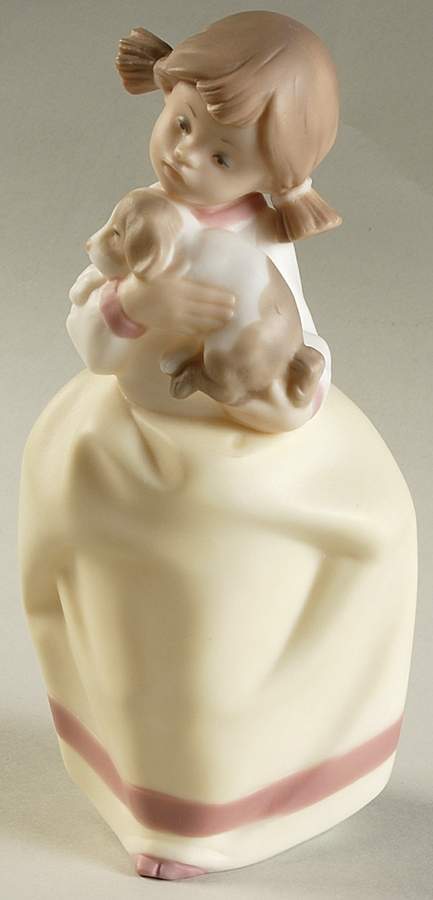 Golden Memories Mommy, Can I Keep Him - Boxed by Lladro-1