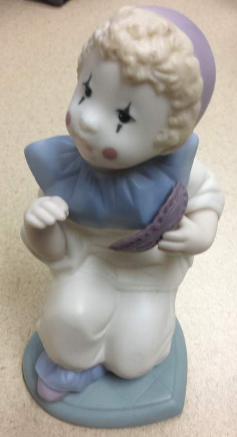 Golden Memories Pierrot In Love - Boxed by Lladro-1