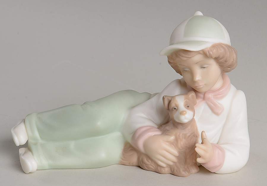 Golden Memories New Puppy - Boxed by Lladro-1