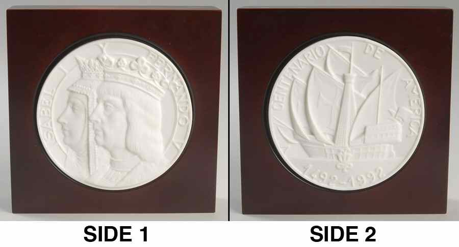 Lladro Medallion New World - With Box by Lladro-1